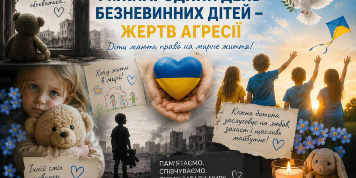 Міжнародний день безневинних дітей-жертв агресії.